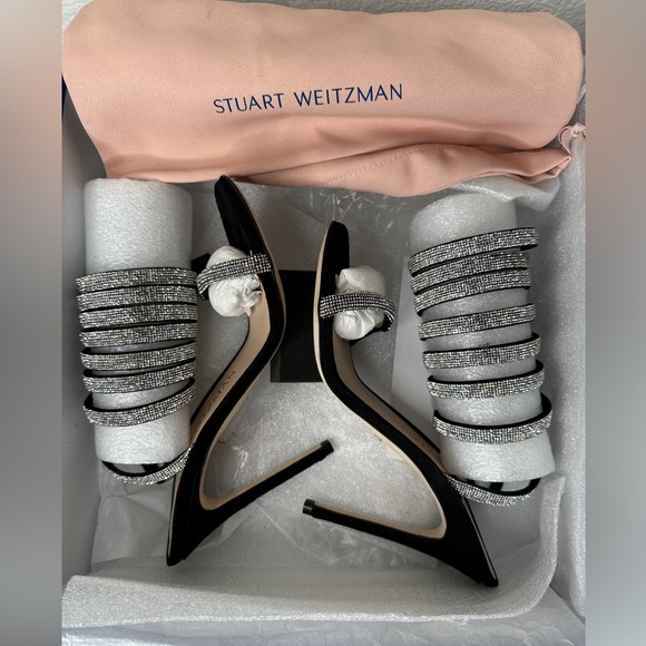 Stuart Weitzman Lilith Ankle Strap heel size 8 - Picture 3 of 15